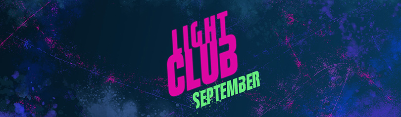 Light Club September logo and 14 Must Have Products from featured Manufacturers