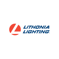 TLA light club august manufacturer Lithonia logo